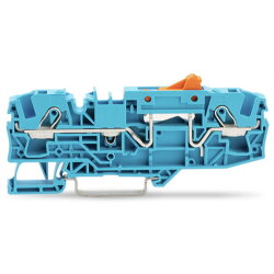 WAGO 2 Leiter Trennklemme 2006-1674 6(10)qmm blau