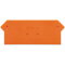 WAGO Abschlussplatte u. Zwischenplatte 280-317 orange