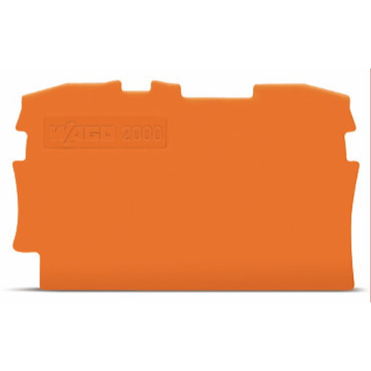 WAGO Abschluss- und Zwischenplatte 2000-1292