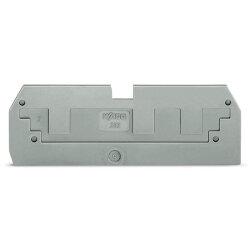 WAGO Reduzierabdeckplatte 282-358 grau