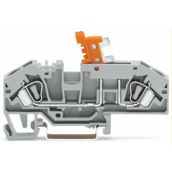 WAGO 2 Leiter Trennklemme 282-697 grau mit...