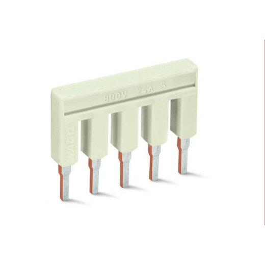 WAGO Kammbrücke 2002-405 TOPJOB 5fach lichtgrau