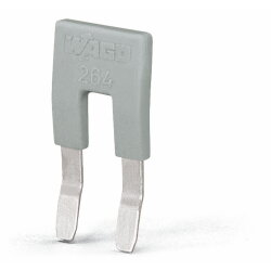 WAGO Einlegebrücke 264-402 2polig isoliert grau