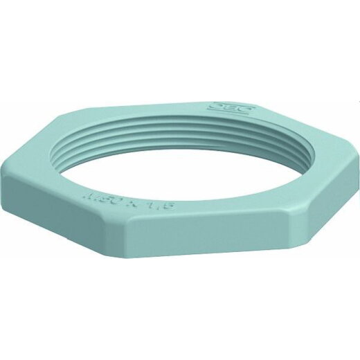 OBO Gegenmutter 116 M M50 PA silbergrau