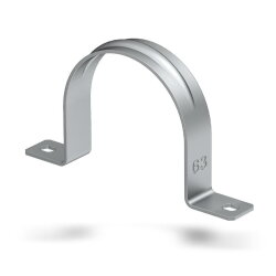 OBO Befestigungsschelle 605 63mm zweilappig aluminium