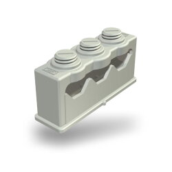 OBO Greif-ISO-Schelle 3040/3 LGK 6-16mm lichtgrau