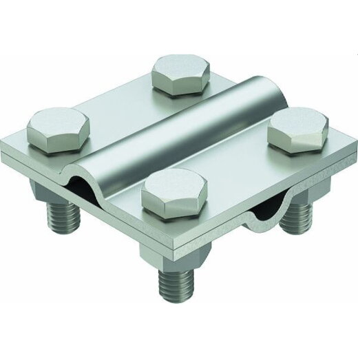 OBO Kreuzverbinder 253 8-10 V4A rund/rund 60x60mm