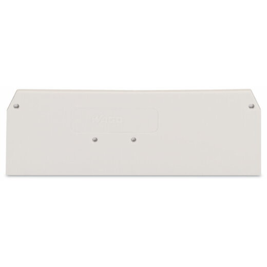 WAGO Abschluss- und Zwischenplatte 2 mm dick lichtgrau 279-348