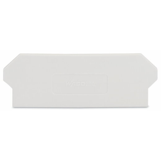 WAGO Trennwand 2 mm dick überstehend lichtgrau 280-365