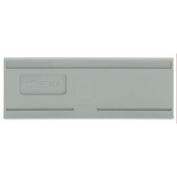 WAGO Trennwand 2 mm dick überstehend grau 880-309