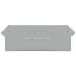 WAGO Abschluss- und Zwischenplatte 2 mm dick grau 279-316