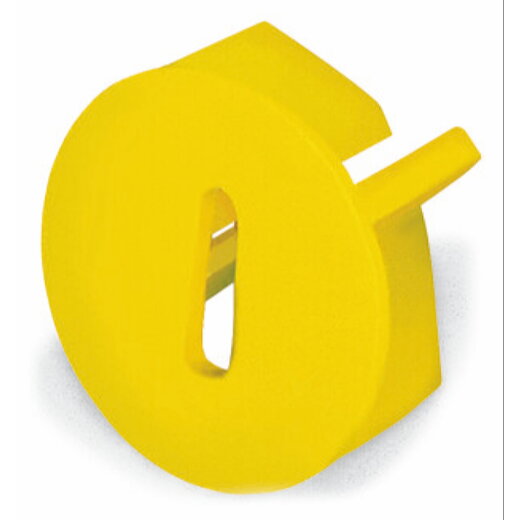 WAGO Fingerschutzabdeckung dient als Berührungsschutz für nicht belegte Klemmstellen gelb 283-400