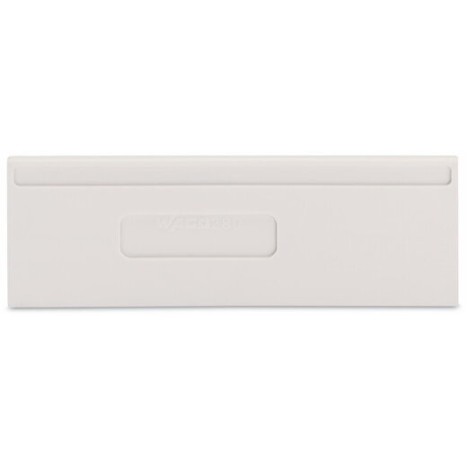 WAGO Trennwand 2 mm dick überstehend lichtgrau 280-353