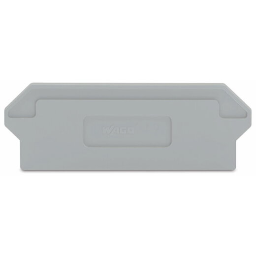 WAGO Trennwand 2 mm dick überstehend grau 279-337