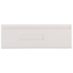WAGO Trennwand 2 mm dick überstehend lichtgrau 279-349