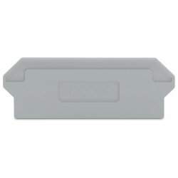 WAGO Trennwand 2 mm dick überstehend grau 280-337