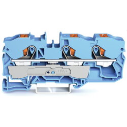 WAGO 3-Leiter-Durchgangsklemme mit Drücker 10 mm?...