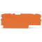 WAGO Abschluss- und Zwischenplatte 1 mm dick orange 2002-1792