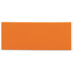 WAGO Trennwand 2 mm dick überstehend orange 281-346