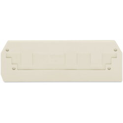 WAGO Abschluss- und Zwischenplatte 2,5 mm dick lichtgrau...