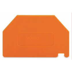 WAGO Trennwand 2 mm dick überstehend orange 281-322