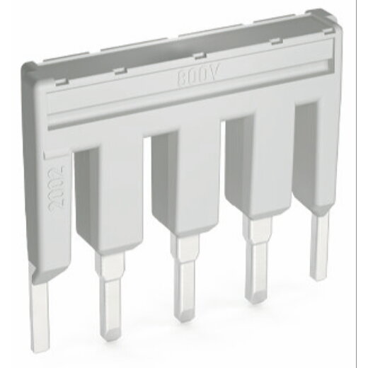 WAGO Endlosbrücker 5-fach isoliert lichtgrau 2002-415