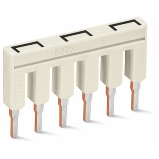 WAGO Dreieckbrücker isoliert lichtgrau 2001-406/020-000