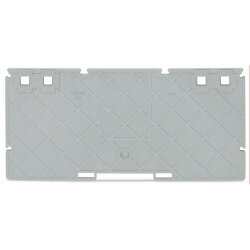 WAGO Trennwand 2 mm dick 157 mm breit grau 885-530