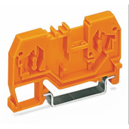 WAGO Konturengleiches Distanzgehäuse passend zu 2-Leiter-Klemmen horizontaler Bauform orange 280-902/056-000