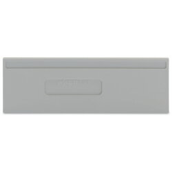 WAGO Trennwand 2 mm dick überstehend grau 280-334