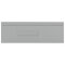 WAGO Trennwand 2 mm dick überstehend grau 280-334