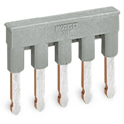 WAGO Brücker 5-fach isoliert grau 280-485