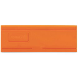 WAGO Trennwand 2 mm dick überstehend orange 880-340