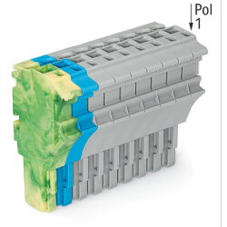 WAGO 1-Leiter-Federleiste Push-in CAGE CLAMP® 4 mm?...