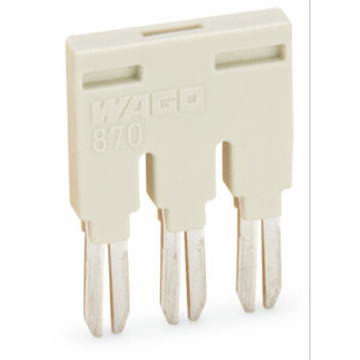 WAGO Brücker 7-fach isoliert lichtgrau 870-407