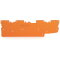 WAGO Abschlussplatte 1 mm dick orange 2022-1892