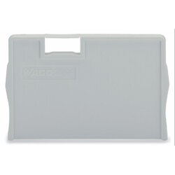 WAGO Trennplatte 2 mm dick überstehend grau 2004-1293