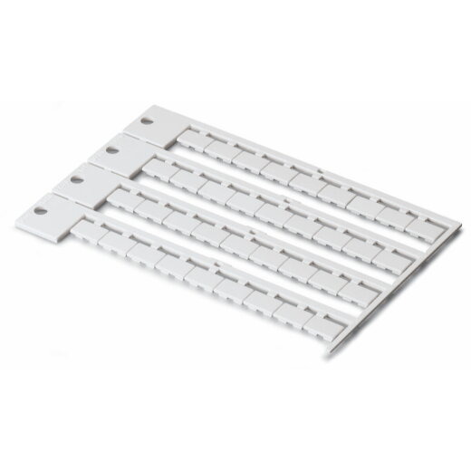 WAGO Beschriftungskarte als Karte Schildgröße 12 x 7 mm weiß 211-211