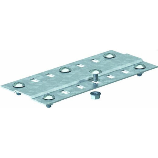 OBO Stossstellenleiste SSLB 100 DD breit mit 2 Befestigungen