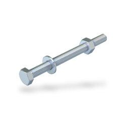 OBO Sechskantschraube SKS 10X120 F mit Mutter und Scheibe