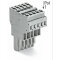 WAGO Federleiste 769-125 x-com 2Leiter 5polig grau