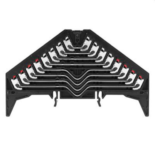 Weidmüller Rangierverteiler PRV 8 SW 35x15 ws/rt 1173780000