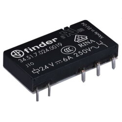 Finder Steck-/Printrelais 34.51.7.048.0019 20 STK