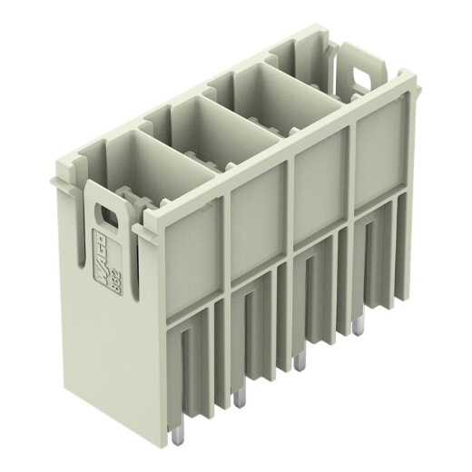 WAGO THT-Stiftleiste Lötstift 1,2 x 1,2 mm gerade lichtgrau 832-3604