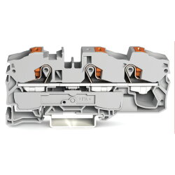 WAGO 3-Leiter-Durchgangsklemme mit Drücker 16 mm?...