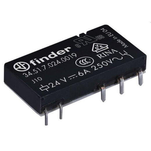 Finder Steck-/Printrelais 34.51.7.024.0019