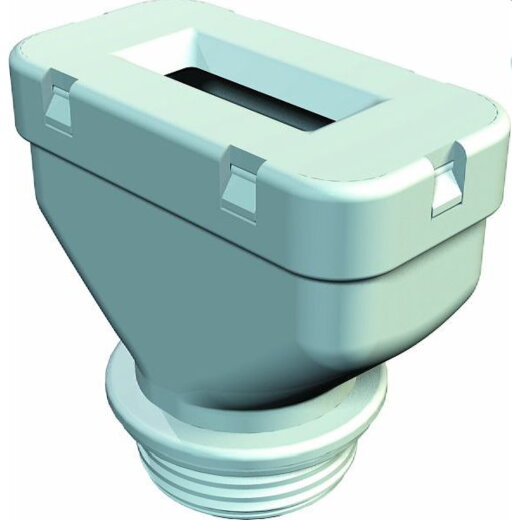 OBO Flachkabelverschraubung 106 FL M32 6 30 steingrau