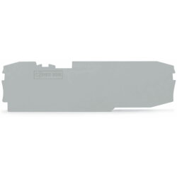 WAGO Abschluss- und Zwischenplatte 1 mm dick grau 2006-8691