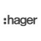 Hager KZN023 f. 3Phasenschiene Endkappe