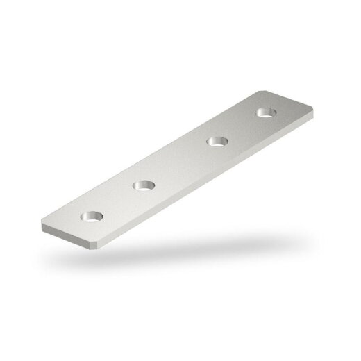 OBO Verbindungsplatte GMS 4 VP V2A mit 4 Löchern 200x40x4